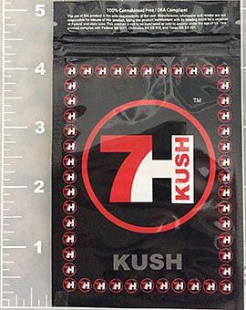 7H Kush *50* Empty Bags