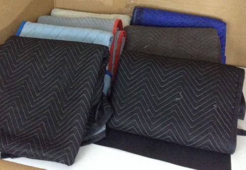 Wholesale lot of 7 transportation moving pads  (various colors)   sku#memov88 for sale