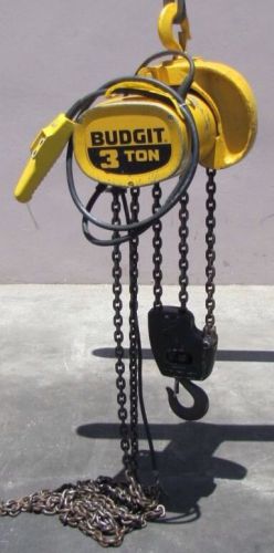 Budgit 3 ton electric chain hoist for sale