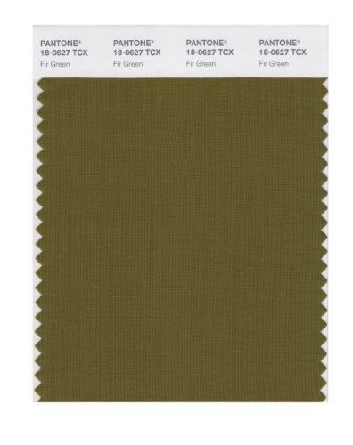 PANTONE SMART 18-0627X Color Swatch Card, Fir Green