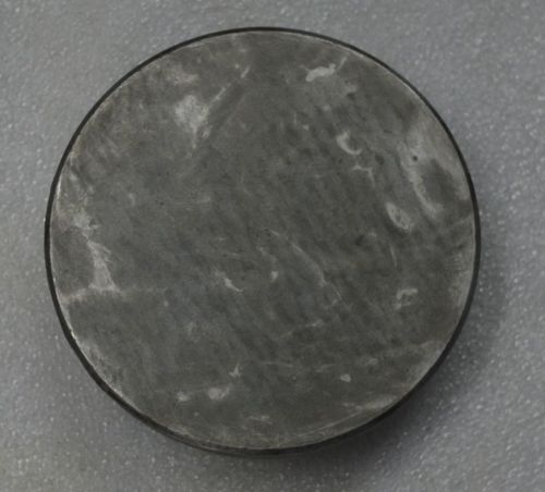 Cast iron surface plate - hand scrapped 6&#034; inch round - small inspection plate for sale