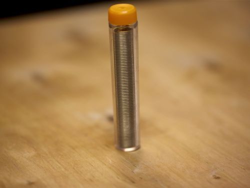 10 lot 60/40 rosin-core solder in a tube great for small electronic projects for sale