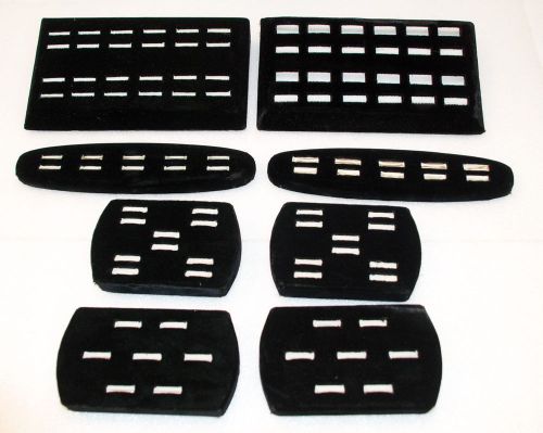 8 Assorted Ring Display Tray Organizers