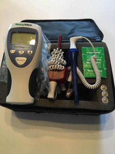 Welch allyn sure temp plus thermometer 692 professional model + 100 probes #3 for sale