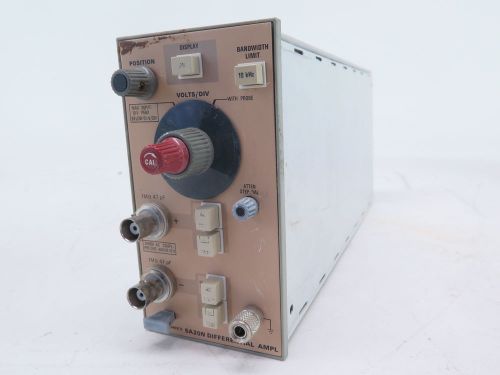 Tektronix 5A20N Differential AMPL Plug IN