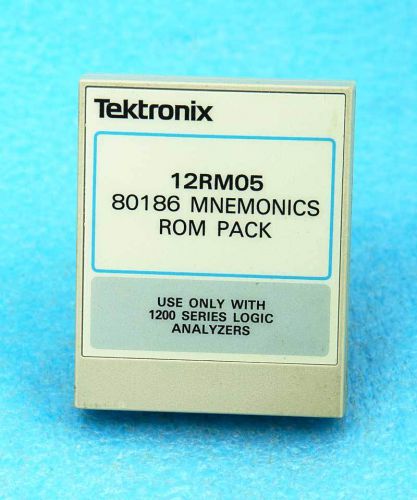Tektronix 12rm05 80186 mnemonic rom pack - additional roms available for sale