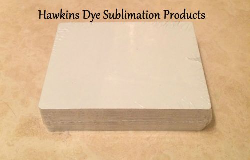 50ea 3&#034;x4&#034; Dye Sublimation Aluminum Dash Plaque Blanks