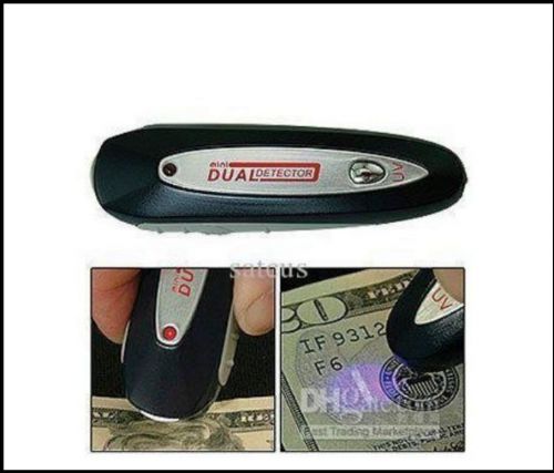 Counterfeit Money Detector Cash Fraud Fake Tool Ultra Violet Bill Buisness Anti