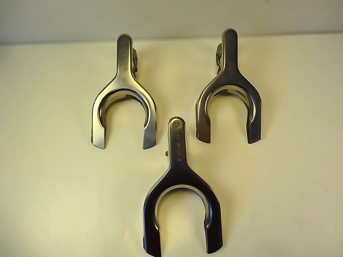 3 lot of inox 18/8 pinch locking clamp size no. 65 for sale