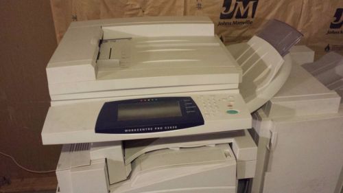 XEROX WORKCENTRE C2636 COLOR PRINTER W/ FINISHER and BOOKLET MAKING