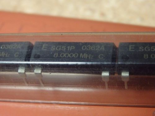 Lot of 50 Crystal Oscillator SG51P-8.0000 MHz C (E6)