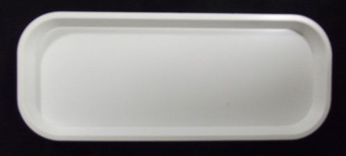 Kabi Plastic long, thin, White Catering Tray KB6 x10