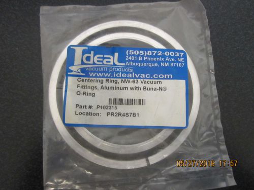 Ideal p102315 centering ring nw-63 with buna-n o-ring for sale