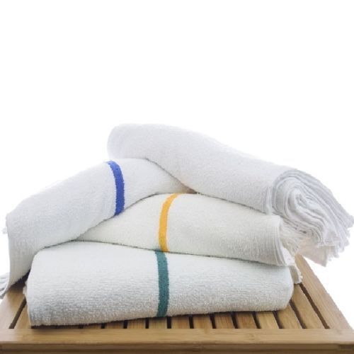 12 NEW EXTRA LARGE BAR MOPS SHOP TOWEL 16X19 STRIPE 30-OZ THICK HEAVY DUTY