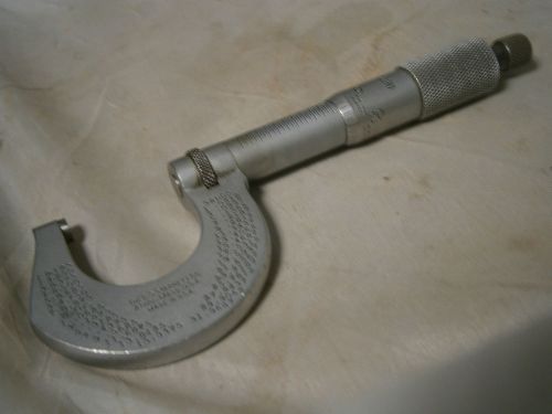 L.s. starrett no. 230 (0-1&#034;) micrometer for sale