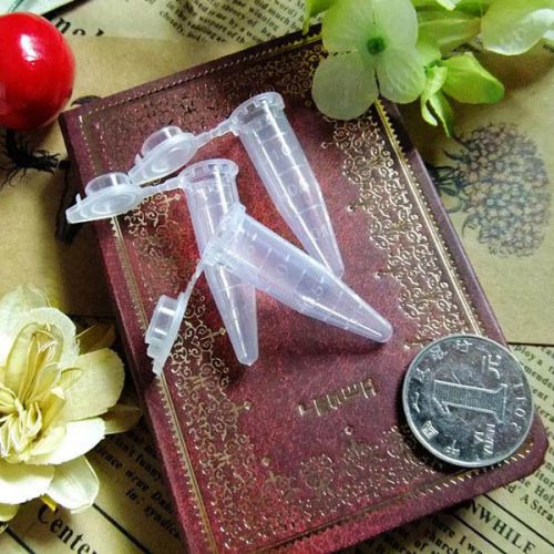 10pcs 5ml plastic seed storage pil case tube cup plug gardening planting tools for sale