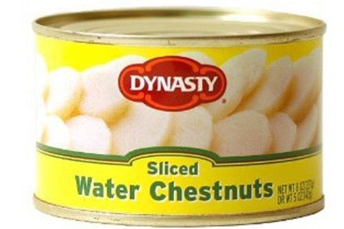 Dynasty Water Chestnut Sliced - 8oz (Pack of 6)