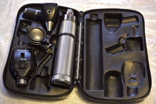 Welch allyn otoscope and ophthalmoscope diagnostic set for sale