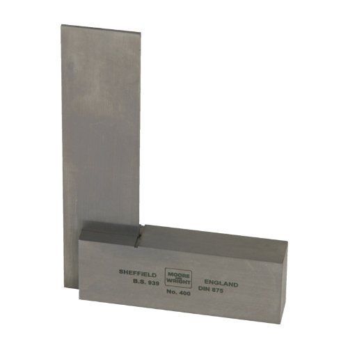Moore &amp; Wright 100mm/4 inch Engineers Square- Moore and Wright
