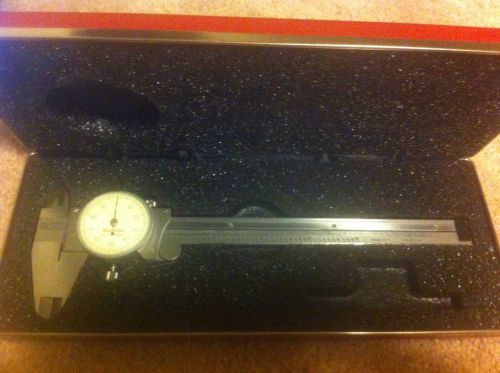 Starrett # 120z-12 56693 dial caliper gage gauge in case and box for sale