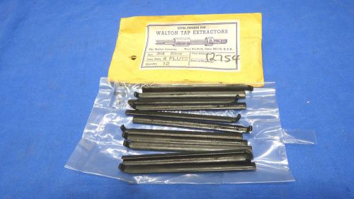 Walton 3/4&#034; ,20 mm,4 flute tap extractor,replacement fingers lot of 12 ,new for sale