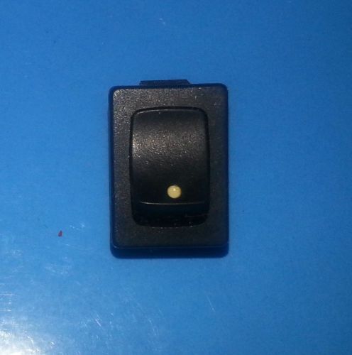 10 PIECES - KCD1 Small Black 2-Pin OFF/ON Rocker Switch 250V 6A -USA SELLER
