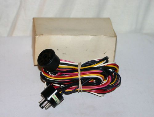 7 Pin Extension Cord Cable 5.5 Feet. For Vacuum Tube Amplifier Radio 965795. NOS