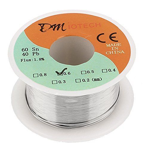 DMiotech® 0.6mm 35G 60/40 Rosin Core Tin Lead Roll Soldering Solder Wire