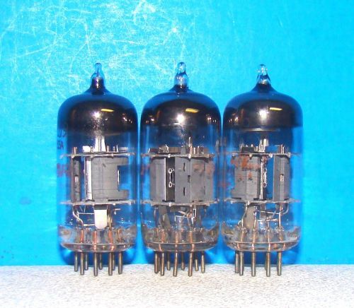 7059 Sylvania vacuum tubes valves lot 3 radio amplifier vintage tested 7059