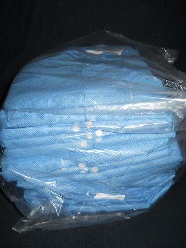 (15) vwr blue medium basic protection sms lab coats, 414004-358 for sale