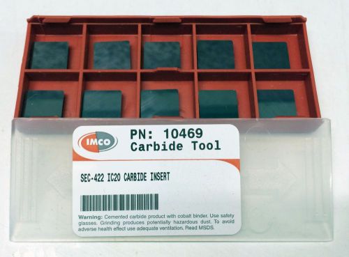 SEC-422 IC20 CARBIDE  INSERTS   PACK OF 10