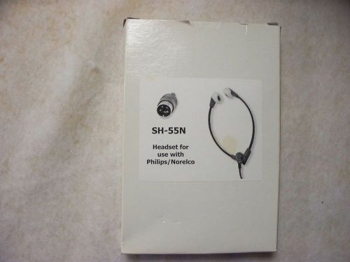 SH-55N Transcription Wishbone Headset for Philips and Norelco, NIB, CLEARANCE!