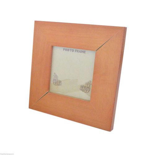 3x3&#034; Wooden Photo Frame on 6 1/4&#034;x6 1/4&#034; for Craft, Office or Home Decor