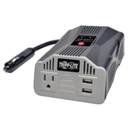Tripp Lite PV200USB PowerVerter w/1 AC Outlet/2 USB Charging Ports - 200 Watt