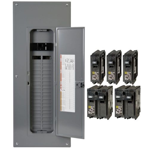 Homeline 200 Amp 80 Circuit 40 Space Indoor Main Breaker Plug-On Load Center NEW