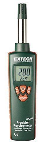 Extech rh390 precision dual display hygro thermometer psychrometer for sale