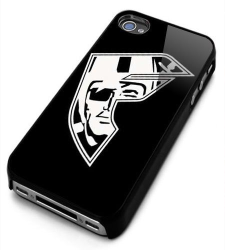 Raiders Famous Stars Straps Case Cover Smartphone iPhone 4,5,6 Samsung Galaxy