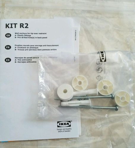 Ikea wall anchors for tip-over restraint kit R2 (2)