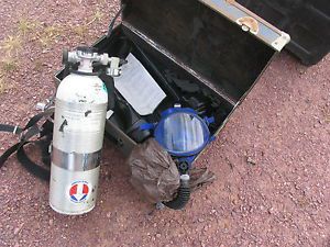 Survivair XL-30 Air-Pack SCBA With Case Fire &amp; Rescue Firefigher