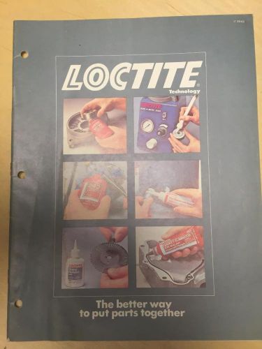 1979 Loctite Corp Catalog ~ Adhesive Bonder Sealant Glue Equipment Tools