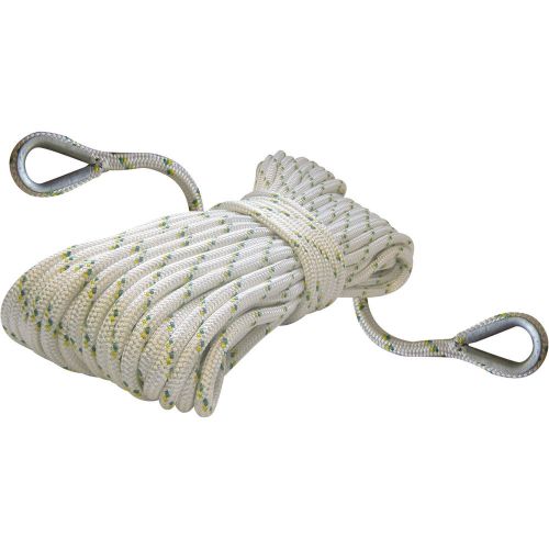 Portable winch low-stretch winch rope with splices-1/2in x 984ft #pca-1218m2esc for sale