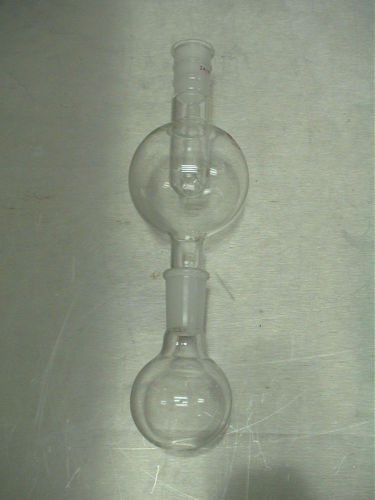 Ace Glass Buchi 250mL 24/40 Anti-Climb Evaporator Trap &amp; 100mL Evaporating Flask