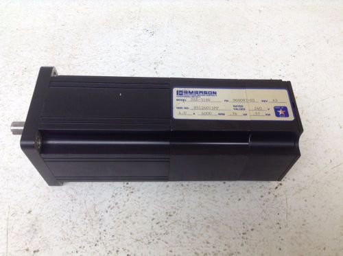 Emerson DXE-316W 960097-01 Rev A3 Servo Motor 4000 RPM DXE316W 96009701