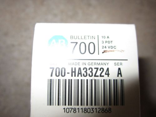 Allen Bradley 700-HA33Z24 and 700-HA32A1 &#034;BOTH&#034;