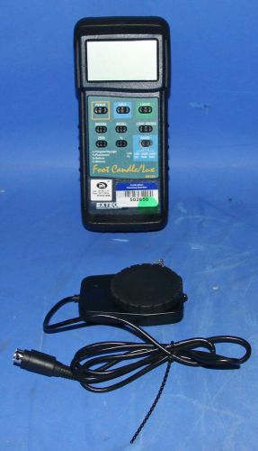 (1) Used Extech 407026 Heavy Duty Light Meter With PC Interface