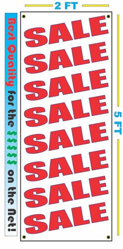 Sale SALE Sale SALE Sale SALE Sale SALE Vertical Banner Sign