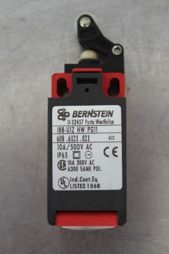 Bernstein ag 608-6121-021 i88-u1z hw pg11 limit switch accessory new for sale