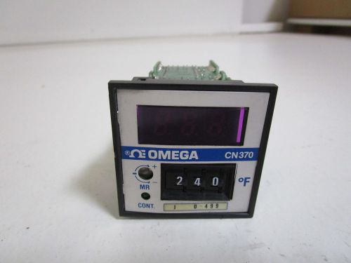 OMEGA TEMPERATURE CONTROLLER CN370 (AS PICTURED) *USED*