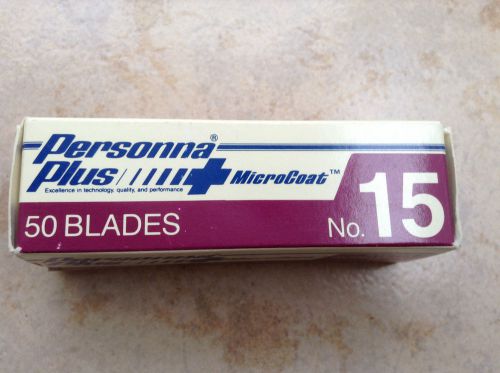 Sterile Personna Plus Surgical Blade #15 - pack of 50