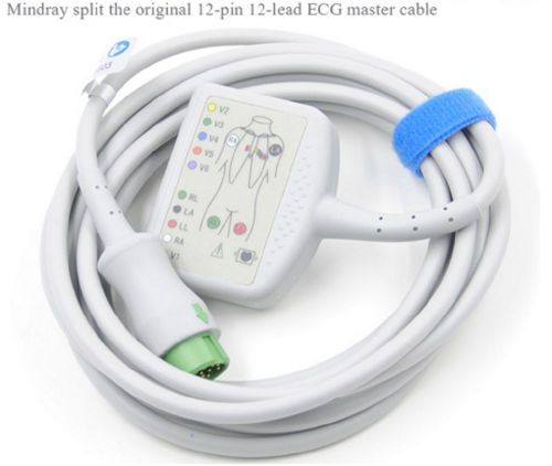Mindray Split The Original 12pin 12 Lead ECG Master Cable EV6203